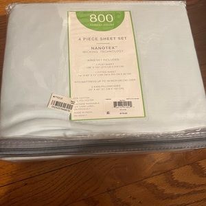 NWT King sheets 800 Thread count